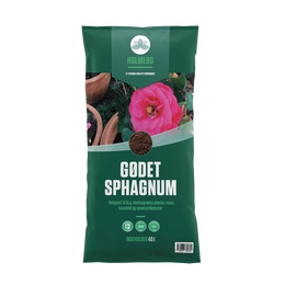 Pose HOLMEBO gødet sphagnum 40L til haver