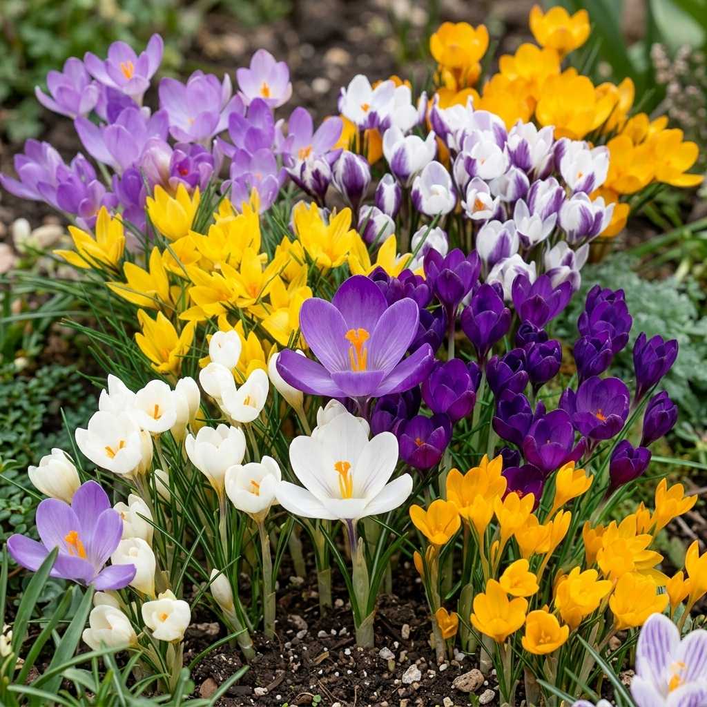 Krokus 'Botanisk Blanding'