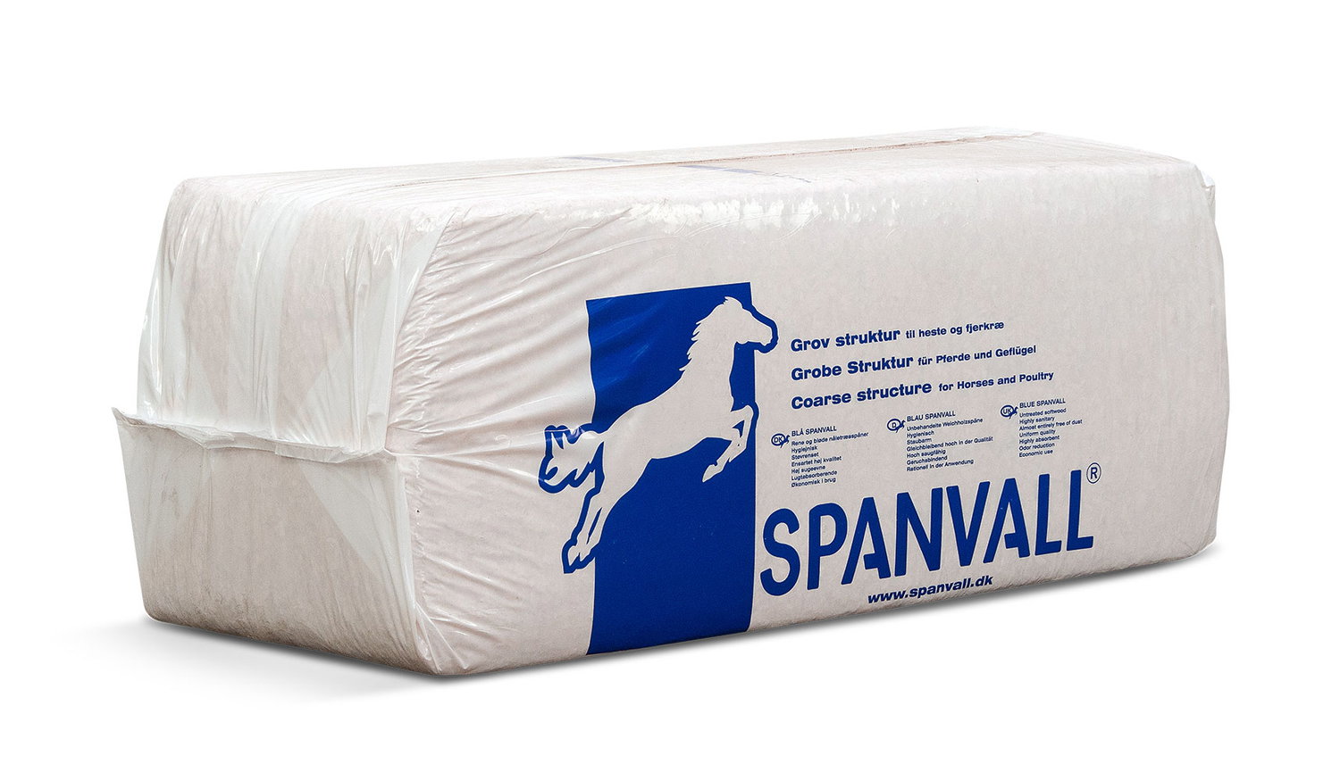 Balle Spanvall grov træspåner til heste og fjerkræ