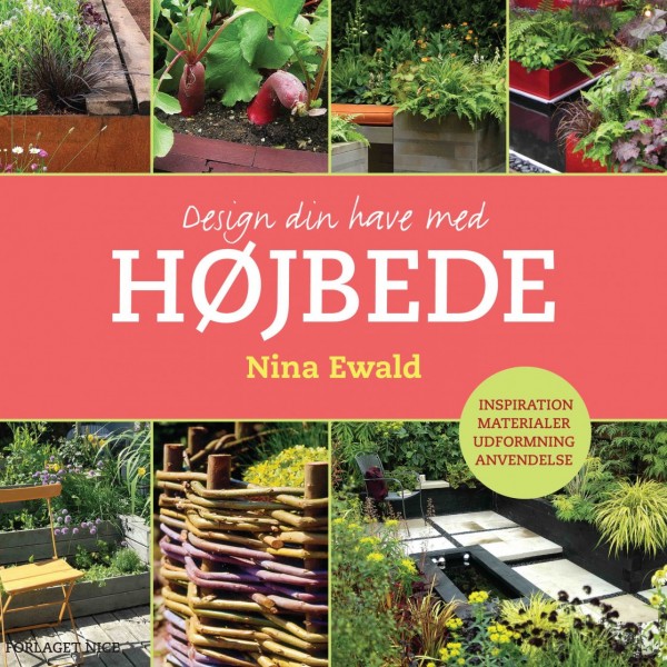 Havebog om bede og planteinspiration Forside af havebog med bede og grønne planter