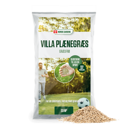 Pose med Nordic Gardens Villa Plænegræs græsfrø