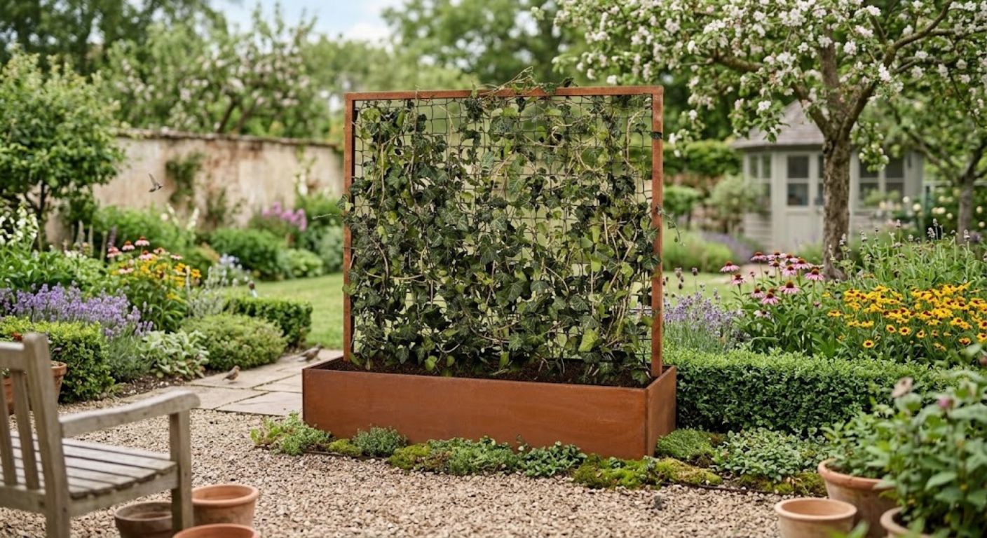 Hjbed med espalier Hjbed med espalier