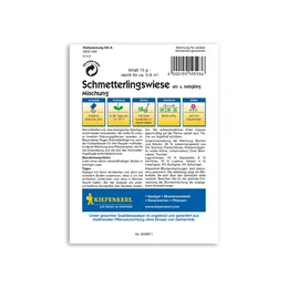 Kiepenkerl sommerfugleeng frøblanding 15 g Kiepenkerl frø til sommerfugleeng, blomstermix 15 g pose