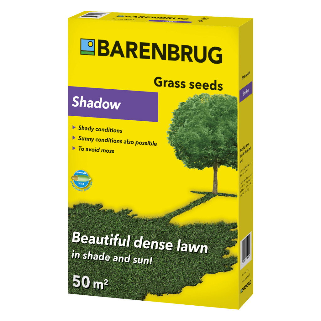 Barenbrug Shadow græsfrø 50 m² Barenbrug Shadow græsfrø til skygge og sol 50 m²