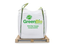 GreenBio bigbag med naturlige haveprodukter Stor GreenBio bigbag på palle til haven