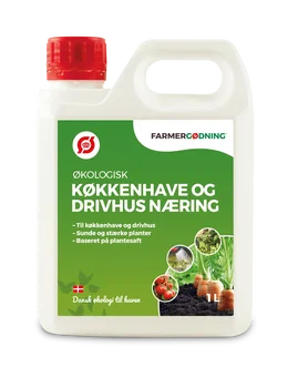 Farmergødning økologisk næring til køkkenhave og drivhus