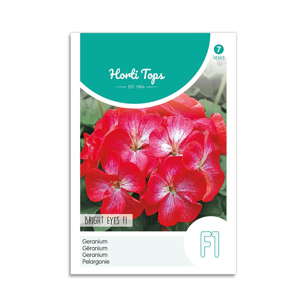 Pelargonie frø "Bright Eyes F1"