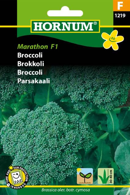 Pakke med Hornum Marathon F1 broccoli frø