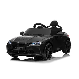 Køb BMW M4 elbil til børn – NORDIC PLAY Speed i sort med Bluetooth, MP3 og fjernbetjening Sort licenseret BMW M4 elbil til børn fra Nordic Play (NORDIC PLAY Speed), 2 x 10,8V motor, MP3/USB og Bluetooth, 2.4 GHz fjernbetjening, ideel til børn 3-8 år