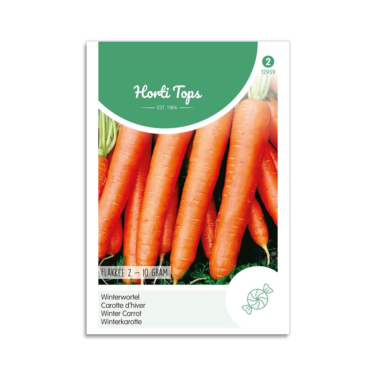 Pose med Horti Tops vintergulerodsfrø Flakkee 2
