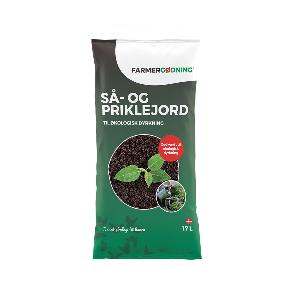 Farmergødning så- og priklejord 17 liter økologisk