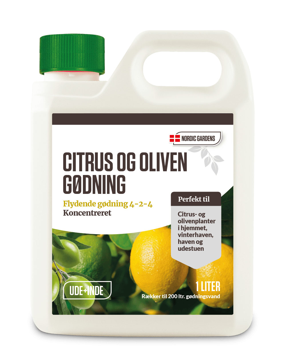 Nordic Gardens citrus og oliven flydende gødning 1 L