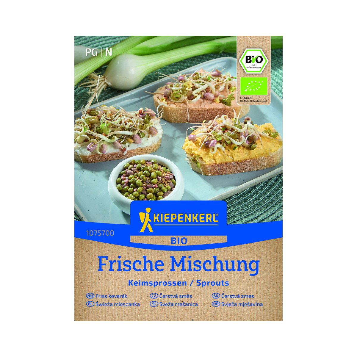Økologiske Spirefrø Mild Blanding - 40 g