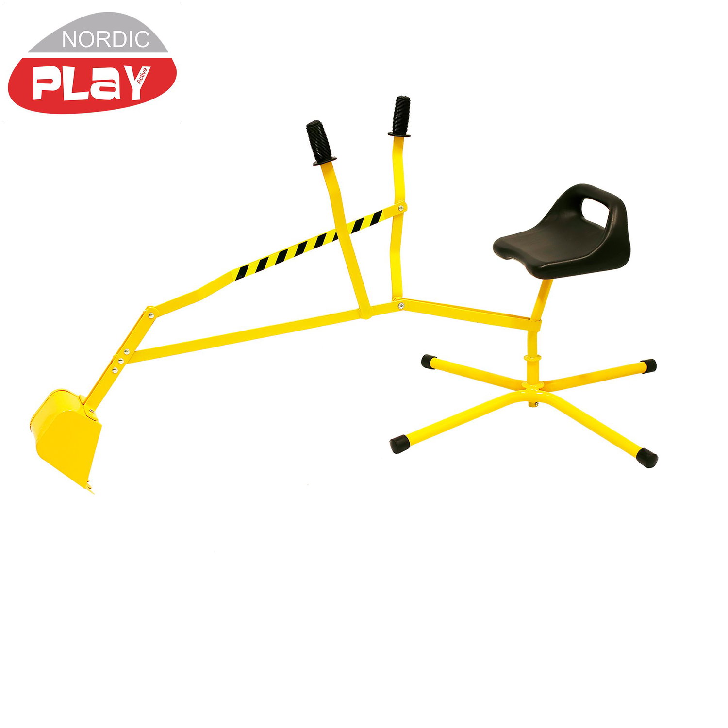 Nordic Play Gravemaskine til sandkasse, gul/sort - 805-435