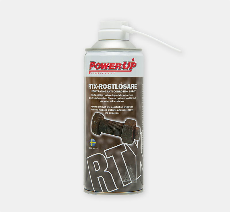 PowerUp RTX rustopløser mod rust og korrosion
