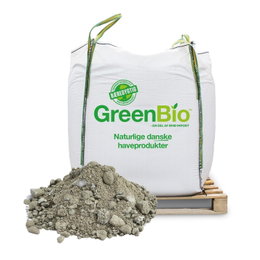 GreenBio grus i bigbag til havebrug GreenBio naturligt dansk grus i stor bigbag