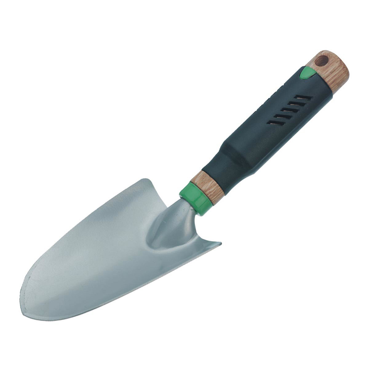 Freund Victoria håndskovl (transplanteringsskovl) med 29 cm metalblad og ergonomisk greb, ideel til plantning, ompotning og præcisionsarbejde i haven
