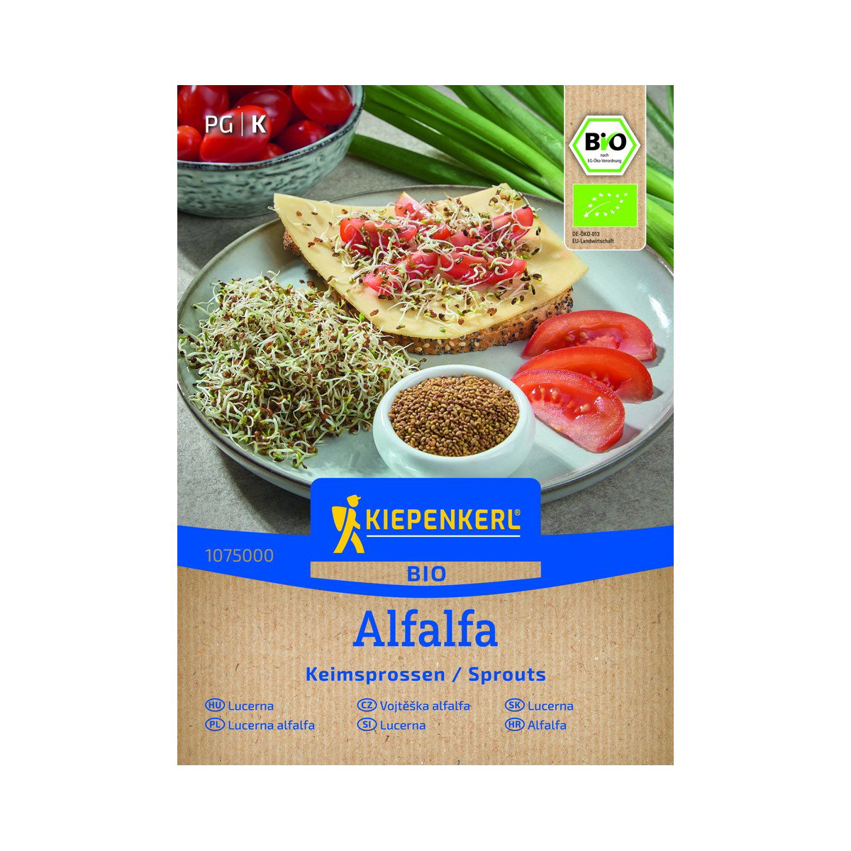 Økologiske Spirefrø Alfalfa - 40 g
