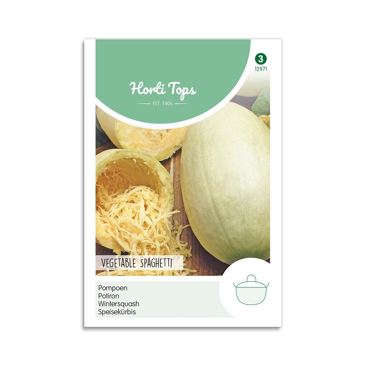 Spaghettosquash frø Horti Tops Frø til spaghettosquash fra Horti Tops