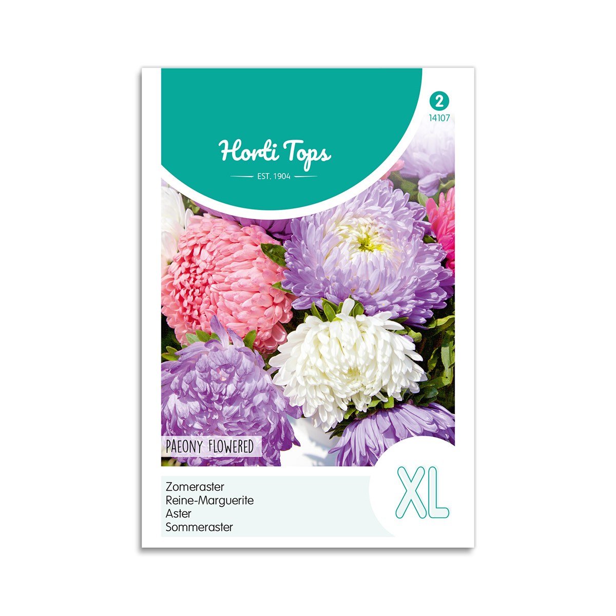 Pæonasters frø mix "Paeony Flowered"