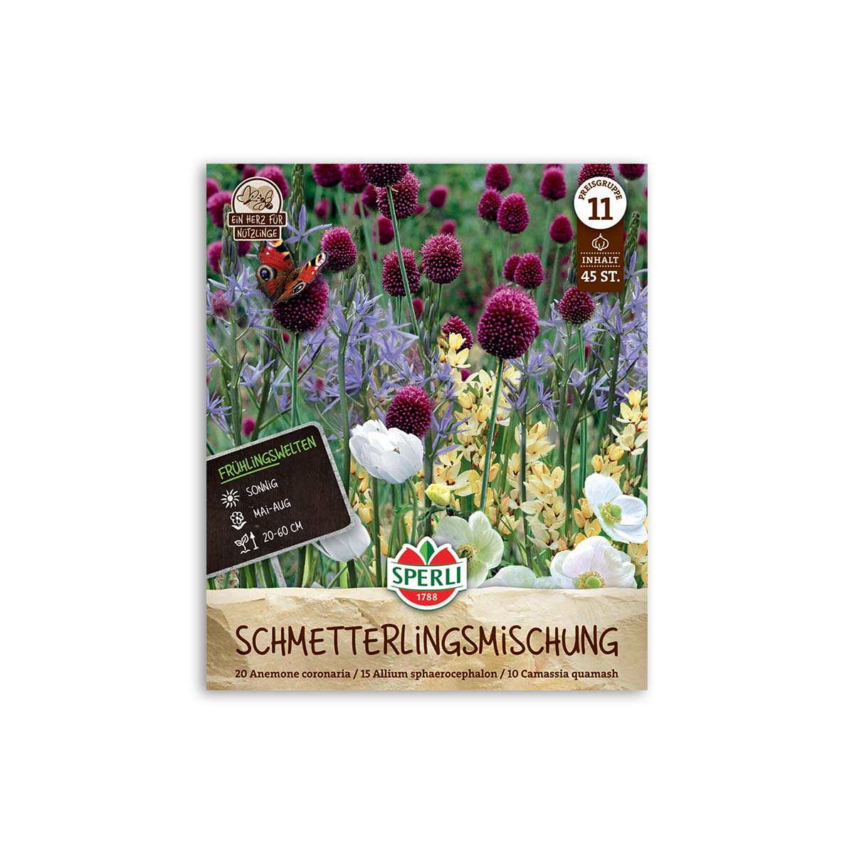 Sperli blomsterløg til sommerfuglevenlig blanding