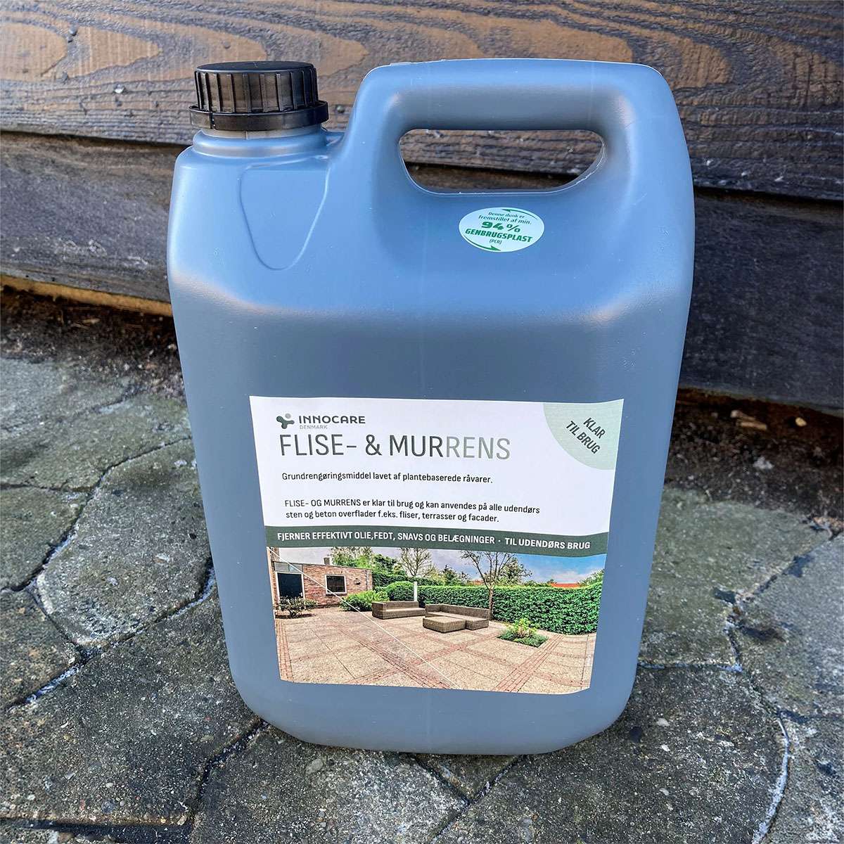 Innocare flise- og murstensrens 5 liter Dunk med Innocare flise- og murstensrens til udendørs brug