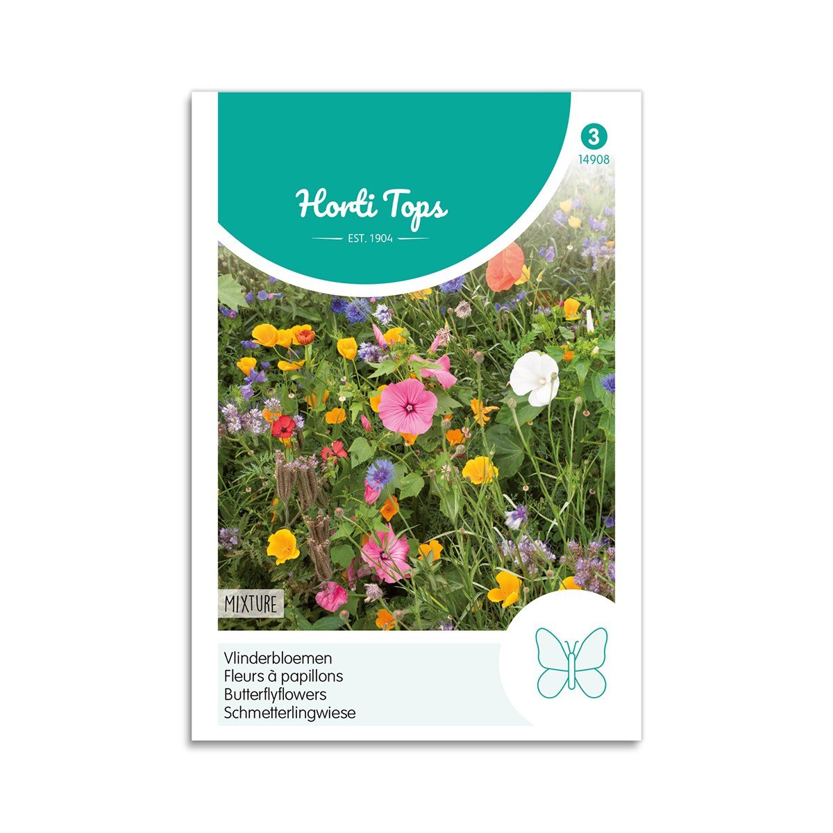 Sommerfugleblomster frø - mix