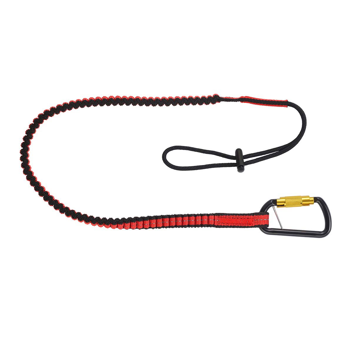 Felco 939 Sort/rød sikringssnor med alu karabinhage