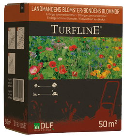 Turfline blomsterfrø til sommerblomster, dækker 50 m²