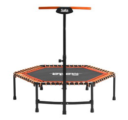 Salta fitness trampolin med justerbar håndstang Hexagon Salta fitness trampolin med støttehåndtag