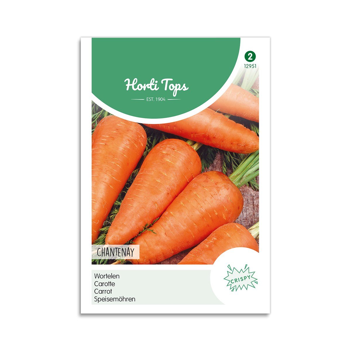 Pose med Chantenay gulerodsfrø fra Horti Tops