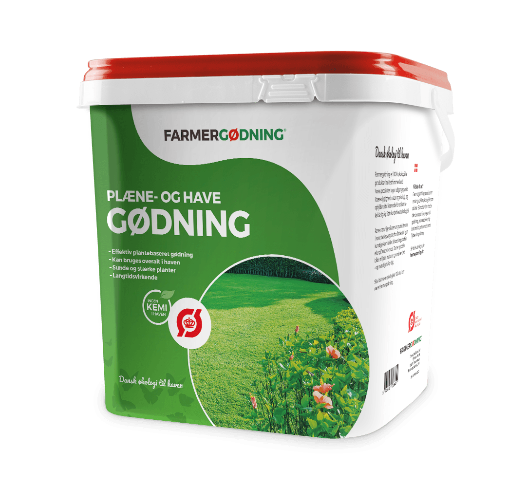 Spand med Farmergødning plæne- og havegødning