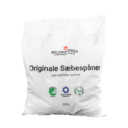 Pose med Bollerup Jensen originale sæbespåner 500 g