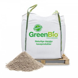 GreenBio naturgødning bigbag til haven GreenBio naturlig dansk havegødning i bigbag på palle