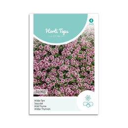 Vild timian frø fra Horti Tops Frøpose med vild timian, lilla blomster