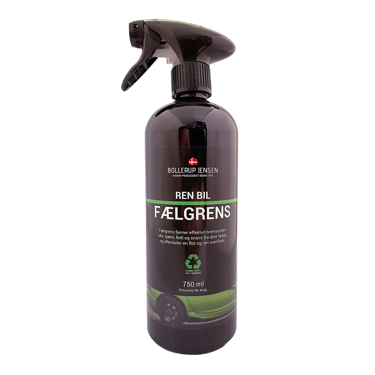 Bollerup Jensen Ren Bil Fælgens 750 ml Bollerup Jensen Ren Bil fælgens spray 750 ml
