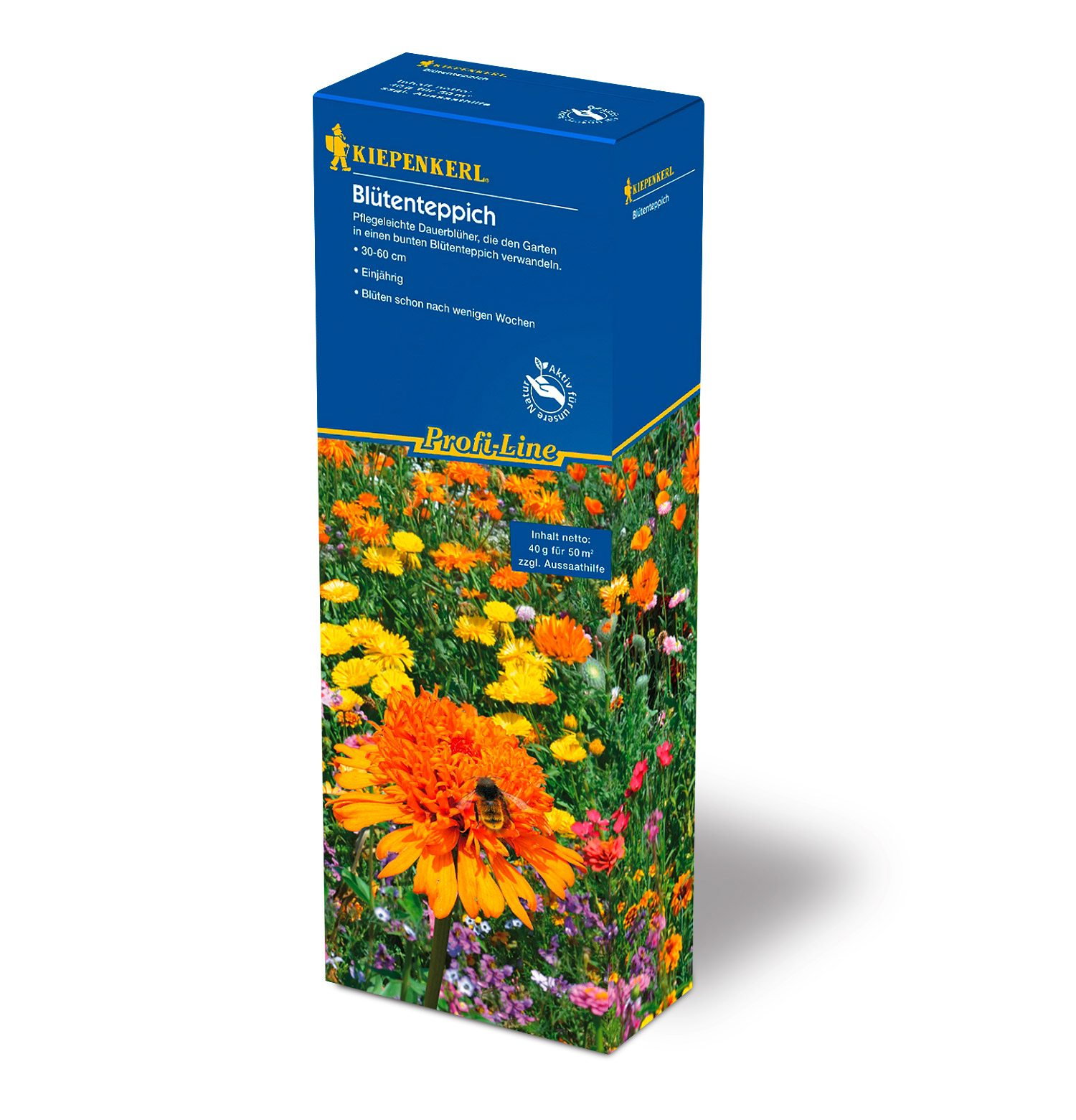 Kiepenkerl Blütenteppich blomsterfrø 40 g Kiepenkerl Blütenteppich frø til farverig blomstereng