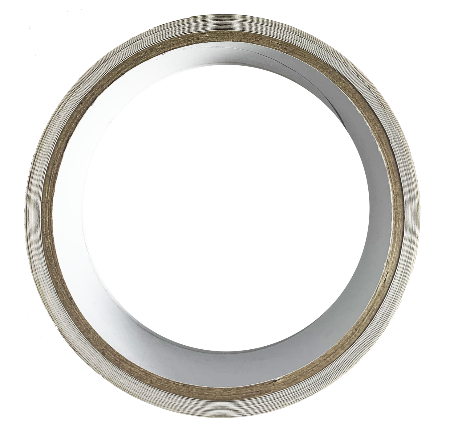 Rulle med hvid dobbeltsidet tape til montering