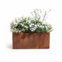 Plantekasse cortenstål - 80 x 80 x 40 cm Plantekasse cortenstål - 80 x 80 x 40 cm