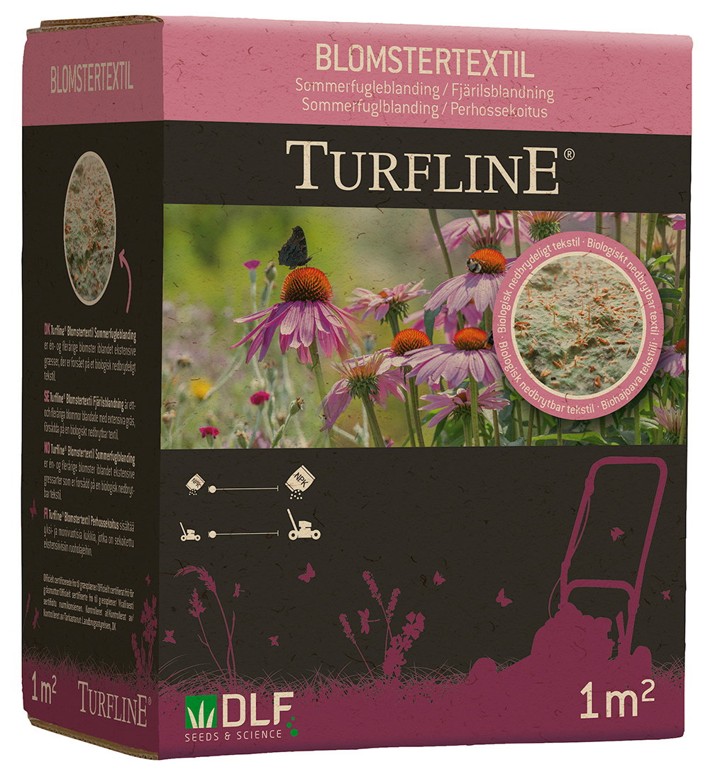 Turfline blomstertekstilsåning 1 m² Turfline blomstertekstil sommerfugleblanding 1 m²