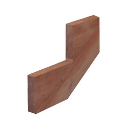 Trappevange 2-trin brunimprægneret HORTUS – 42 mm trykimprægneret fyrretræ, 25 cm trindybde, 17 cm trinhøjde, til udendørs trappe Trappevange 2-trin HORTUS i brun trykimprægneret fyrretræ, 42 mm. Udskåret vange med 25 cm trindybde og 17 cm trinhøjde til udendørs trapper; trin købes separat.