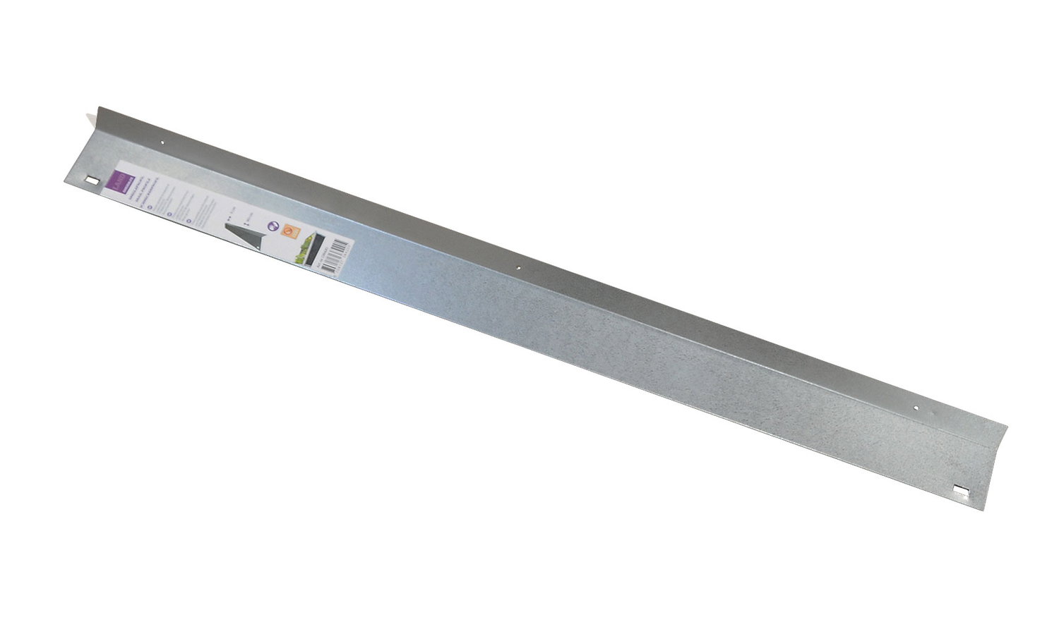 Sneglekant 80cm Sneglekant til palleramme til 80 cm side, galvaniseret metalprofil (74 cm del der samles med hjørneprofiler), enkeltside løsning fra Gardenlife