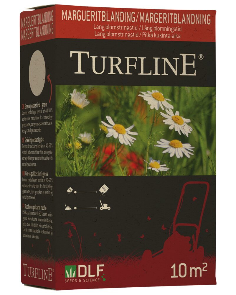 Turfline margueriteblanding frø 10 m² Turfline margueriteblanding blomsterfrø 10 m²