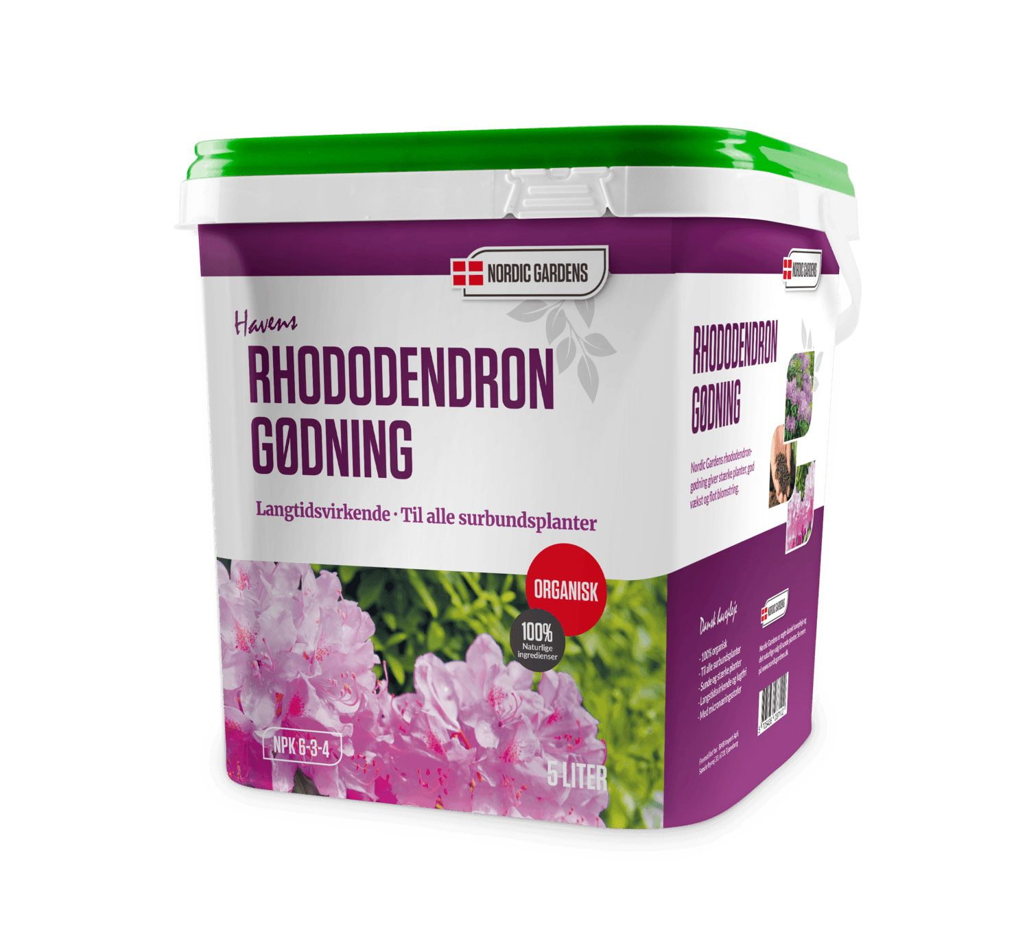 Nordic Gardens organisk rhododendrongødning 5L