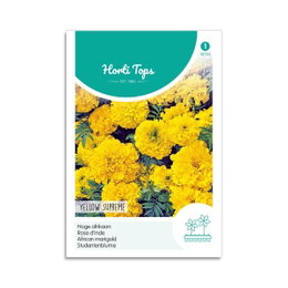 Tagetes frø Yellow Supreme Frøposer med gule tagetes Yellow Supreme