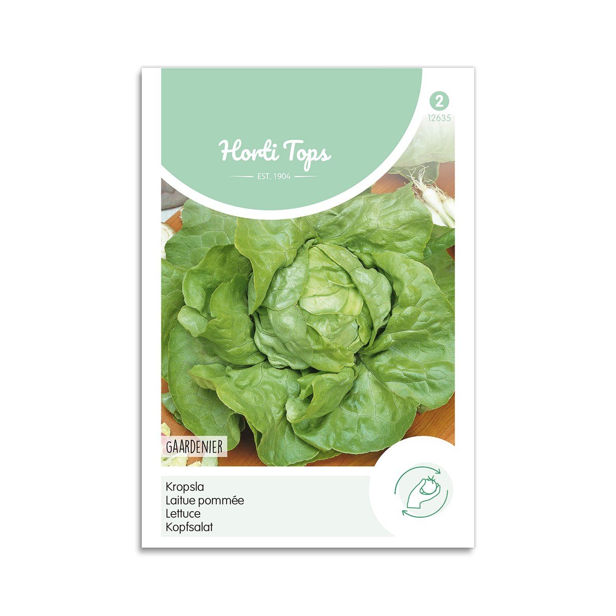 Pakke med Horti Tops hovedsalatfrø