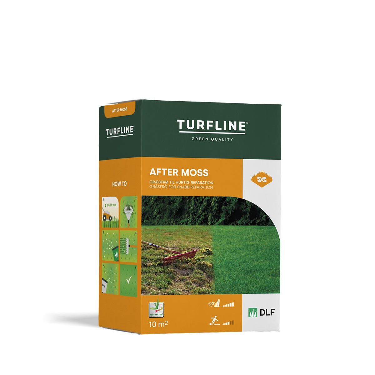 Turfline After Moss græsfrø til reparation af plæne