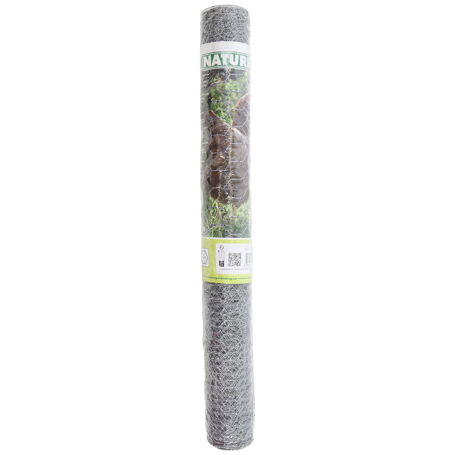 Nature galvaniseret hønsenet 13 mm - 50 cm x 3 m | rulle til have, indhegning og plantebeskyttelse Rulle Nature galvaniseret hønsenet med 13 mm masker, 50 cm x 3 m, fleksibelt rustbeskyttet stålnet til indhegning af høns og mindre dyr, beskyttelse af bede og gør-det-selv-projekter