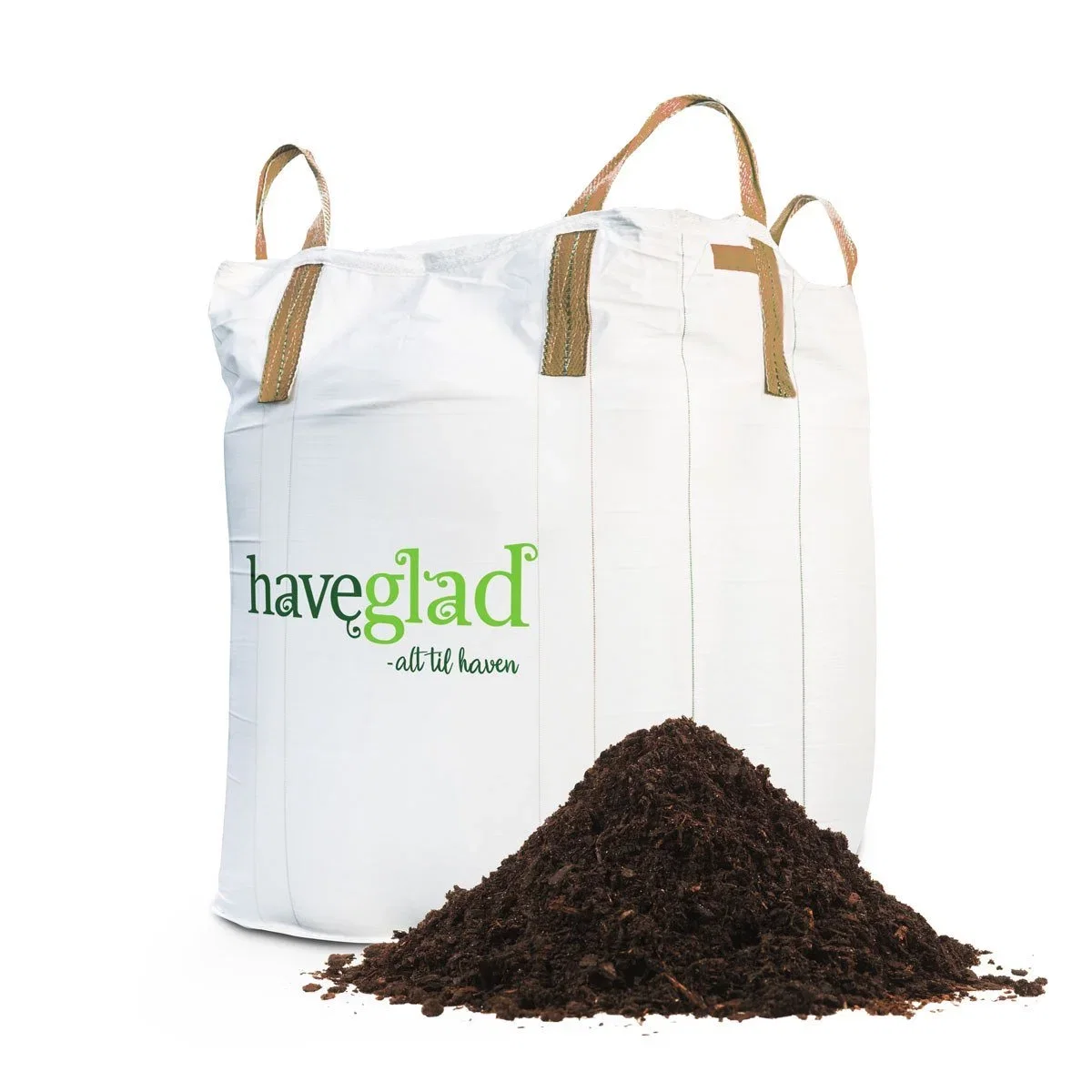 Stor bigbag med Haveglad kompostjord