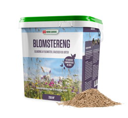 Blomstereng frøblanding 200 m² Nordic Gardens Spand med Nordic Gardens blomstereng frø til 200 m²